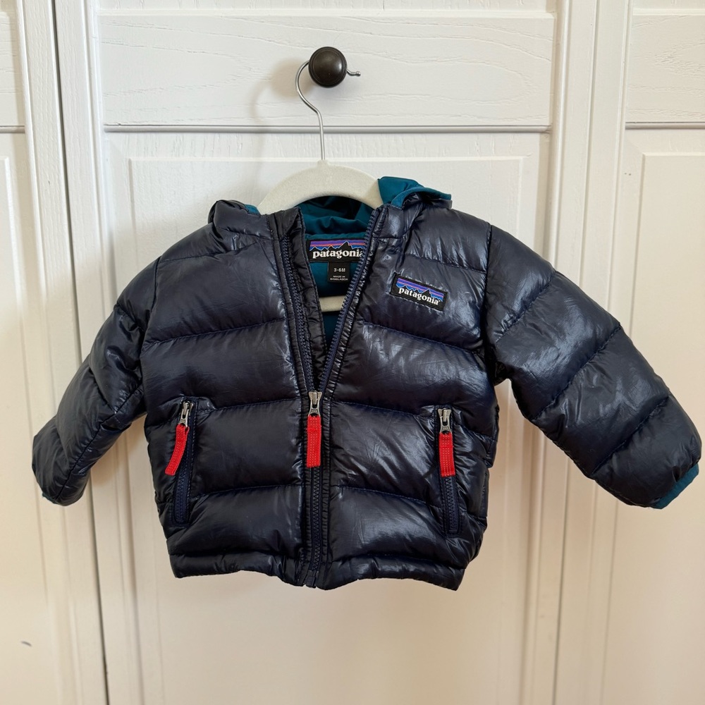 Patagonia hi loft baby down puffer jacket